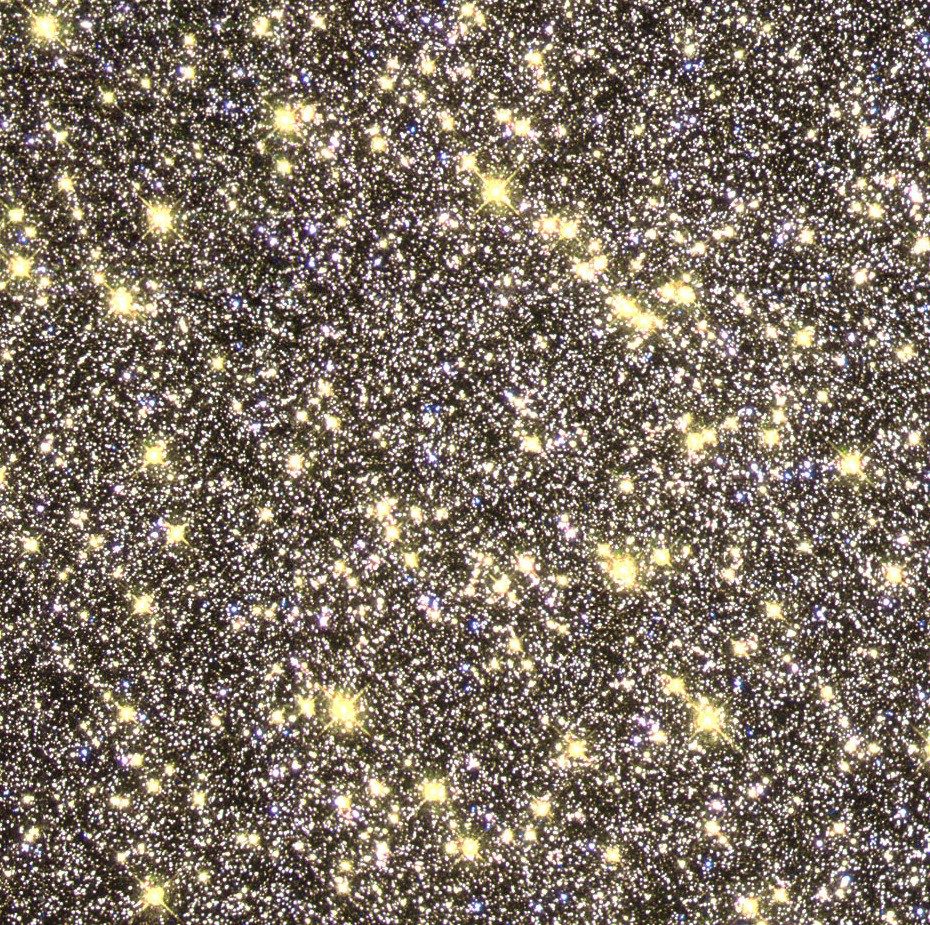 Tant d'étoiles dans un petit carré de ciel, c'est ce que voit un puissant télescope.