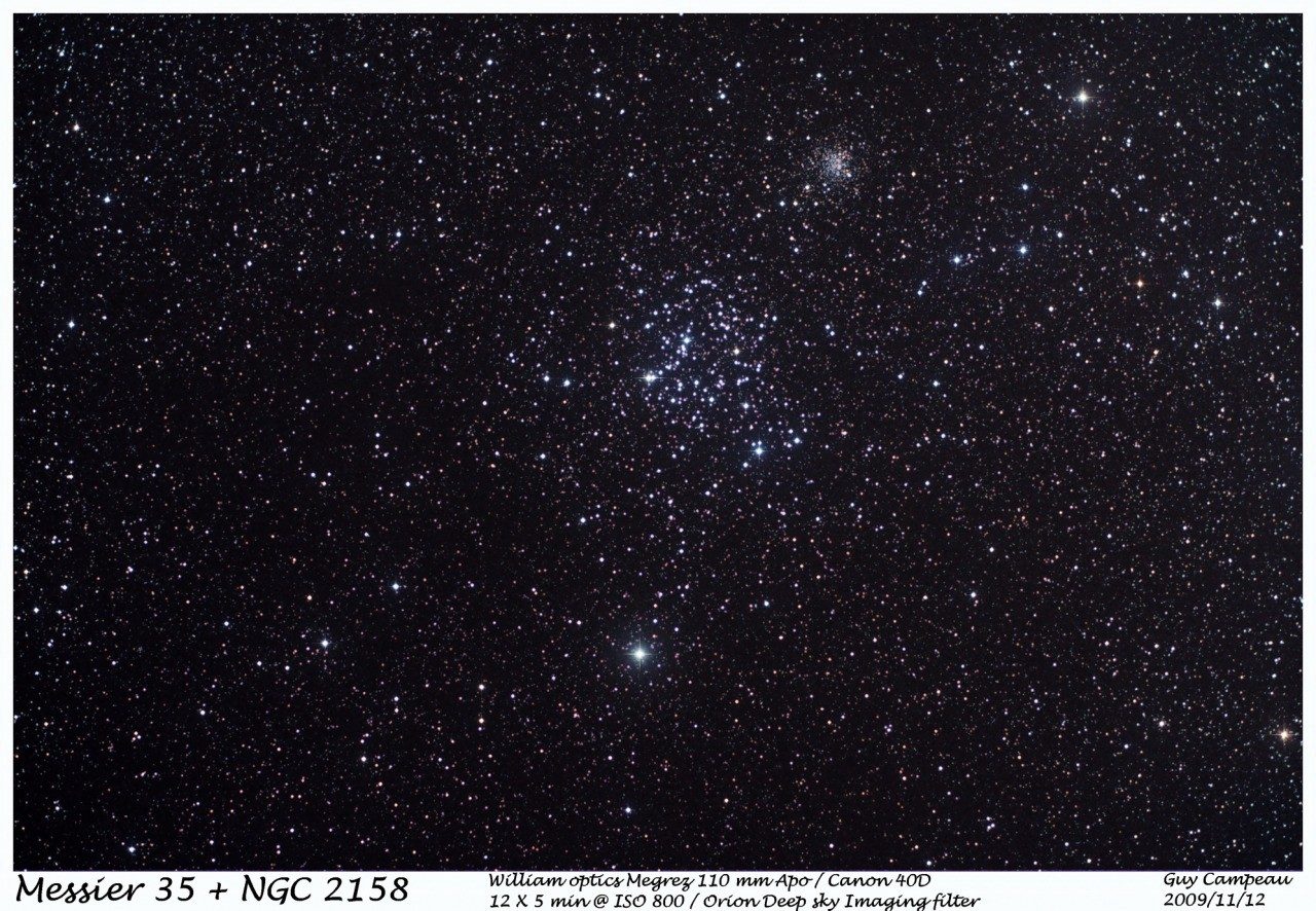 Amas de Messier 35