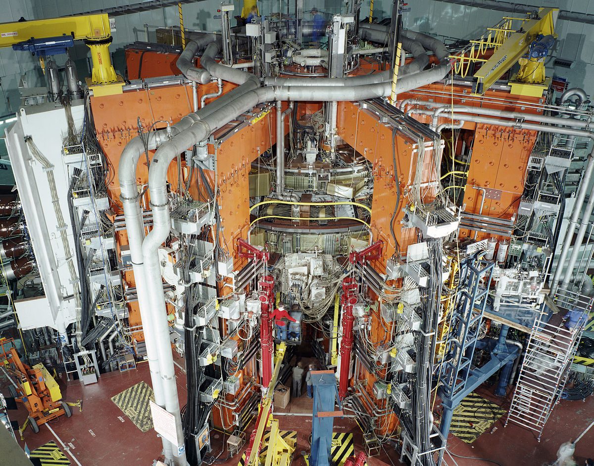 Réacteur de fusion JET