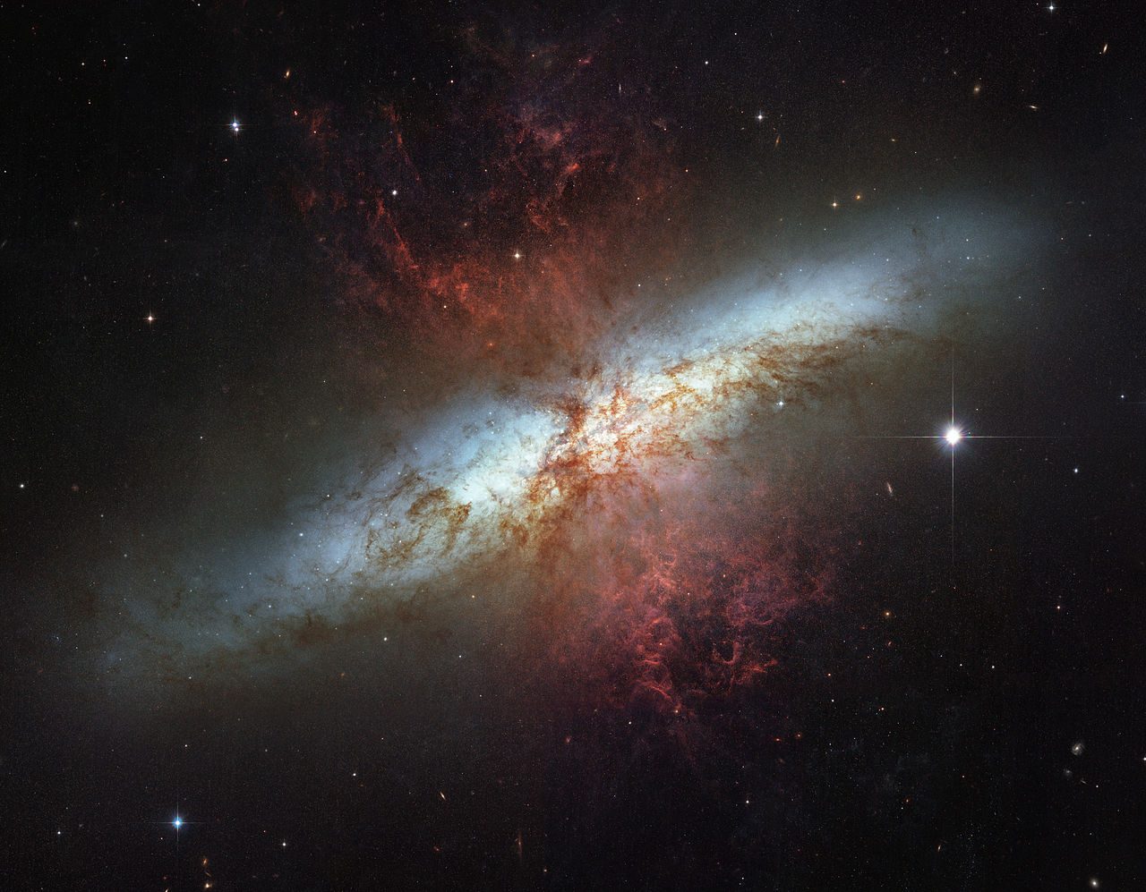 Galaxie du Cigare M82