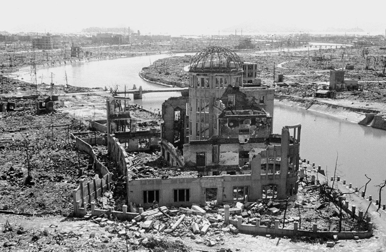 Cette maison se trouve à 260 mètres de l'épicentre de l'explosion d'Hiroshima.