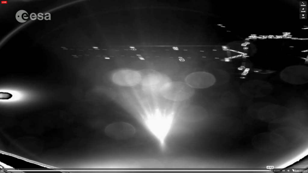 Première image de la sonde Philae