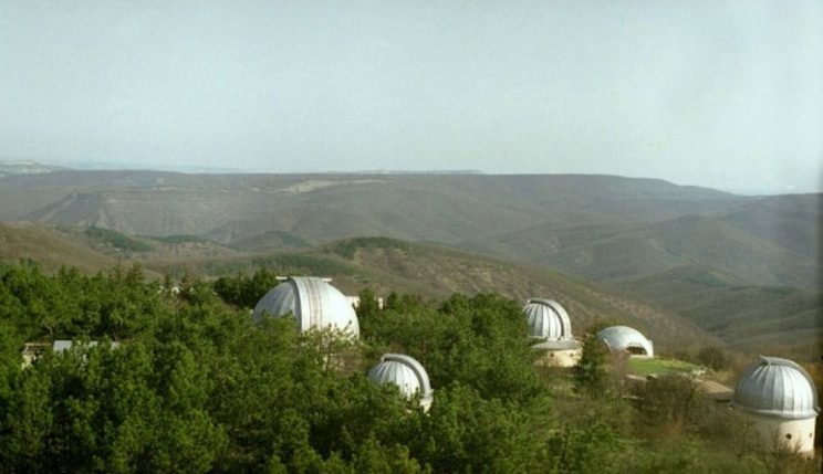 Observatoire moderne de Crimée près du village de Nauchny.