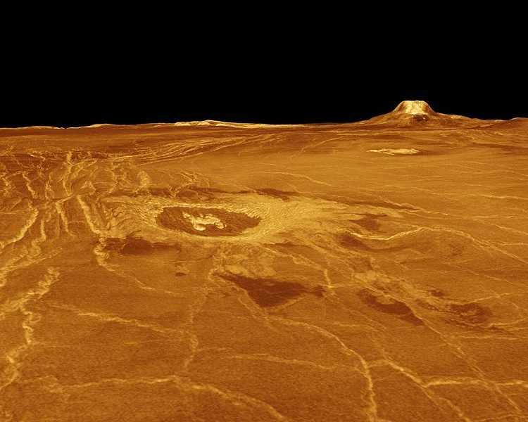 Image en 3D de la surface de Vénus