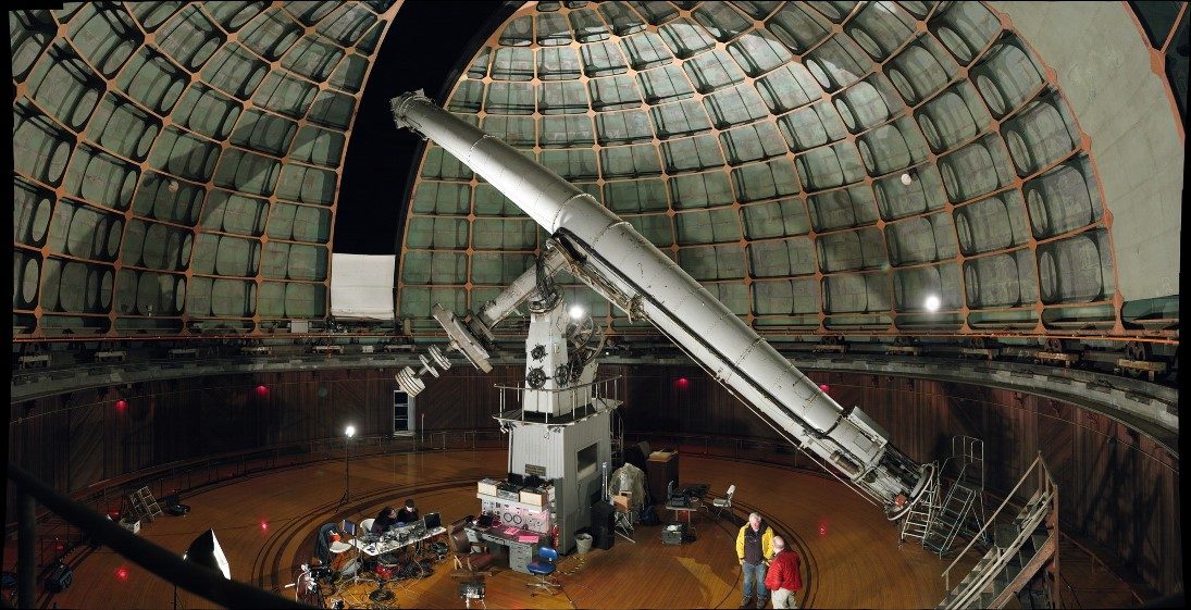 Télescope réfracteur de l'Observatoire du Lycus