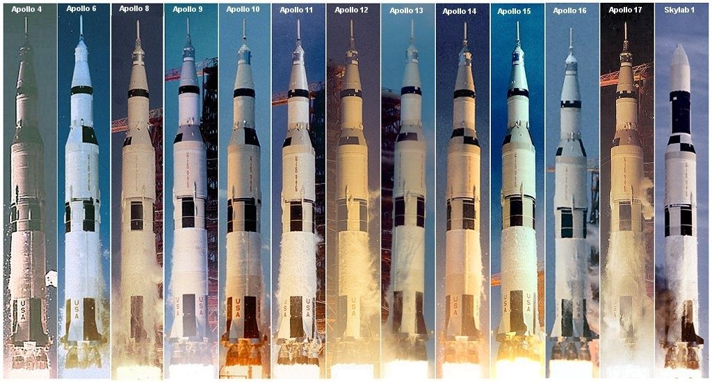 Lancement de Saturn-5 LV