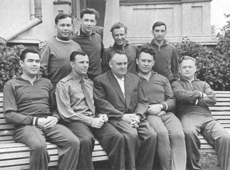 La première équipe de cosmonautes de l'URSS