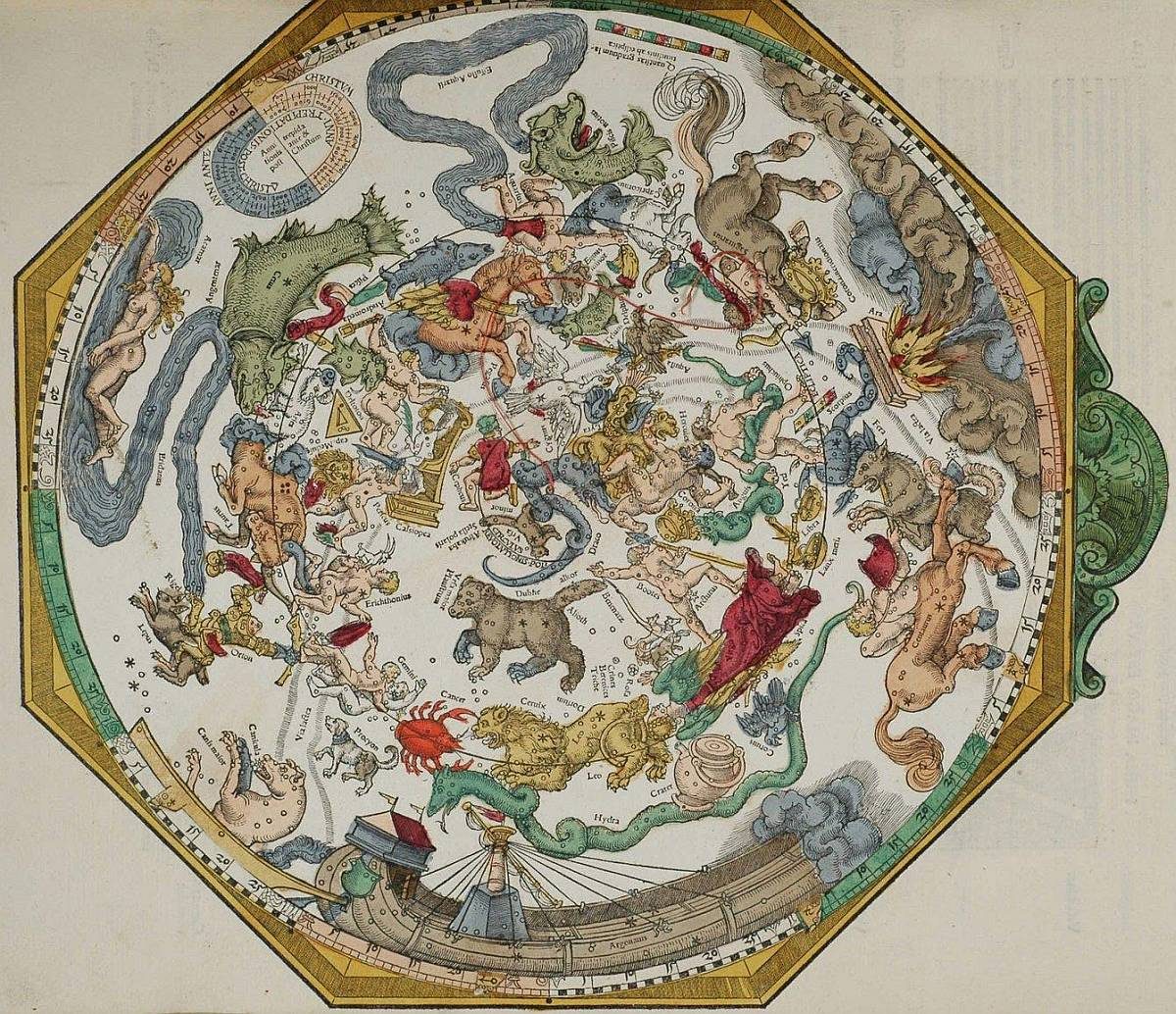 Globe astronomique de 1540.