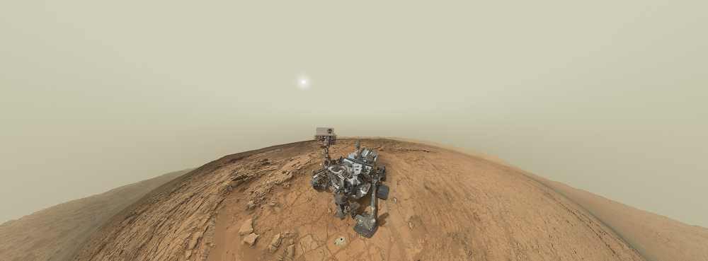 Autoportrait de Curiosity