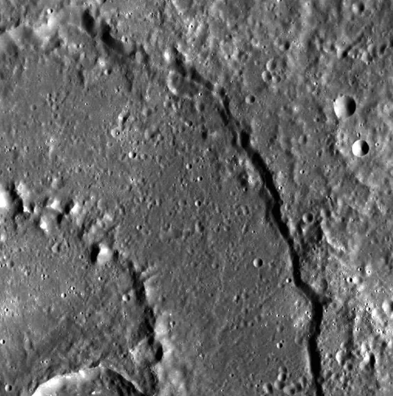 Le bassin de Raditladi, l'un des plus jeunes de Mercure