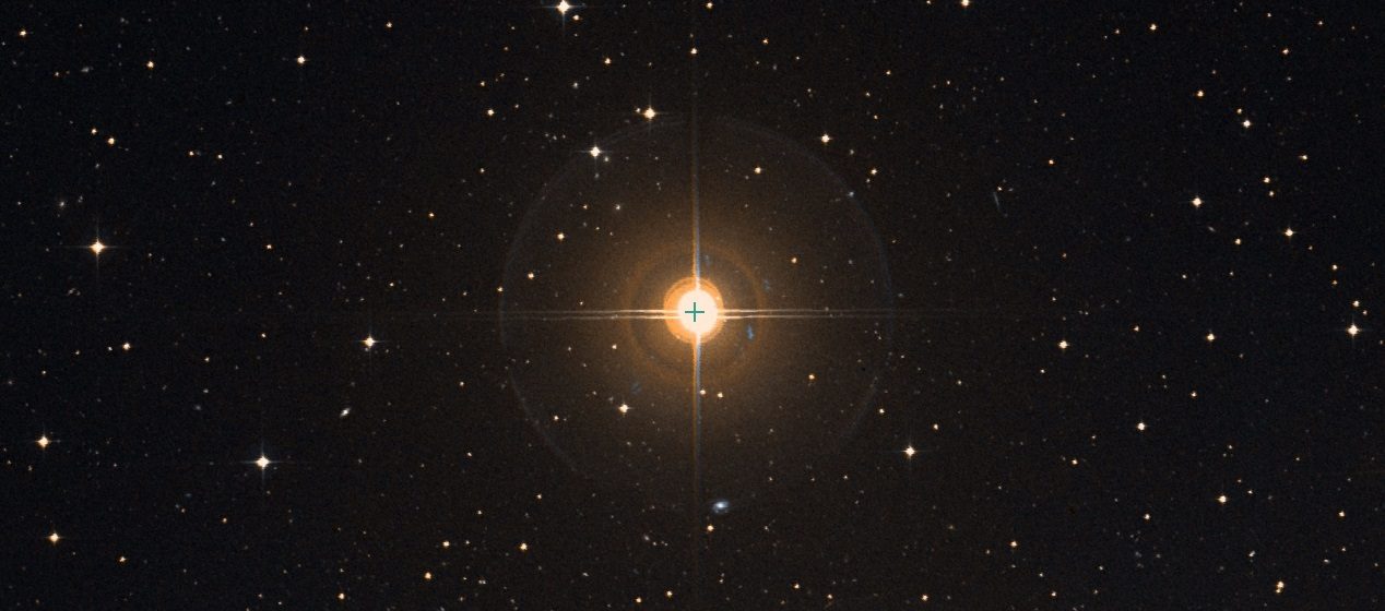 L'étoile P d'Eridanus
