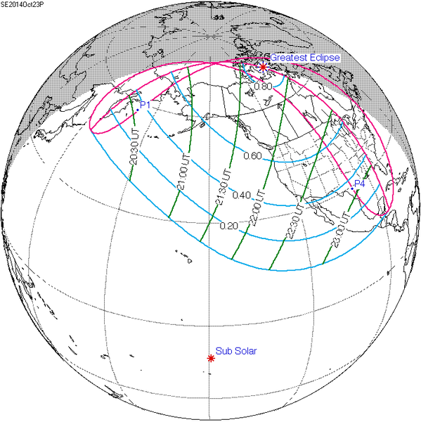 Où voir l'éclipse