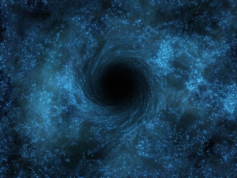 Le trou noir vu par un artiste