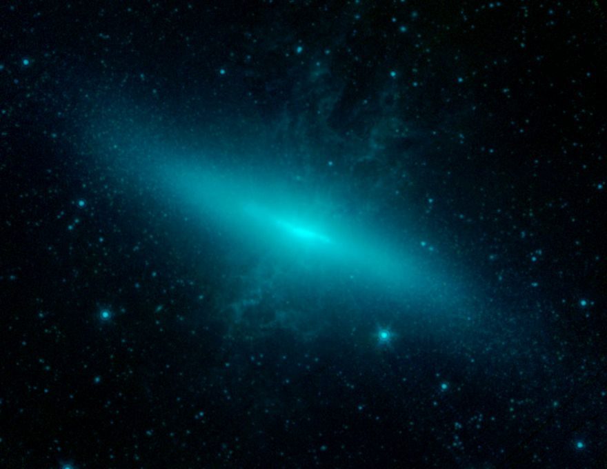 La galaxie du Cigare M82 dans l'infrarouge