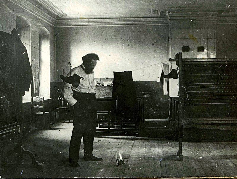  Sternberg lors de l'une des expéditions gravimétriques, 1916