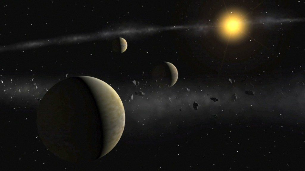 Exoplanètes vues par un artiste