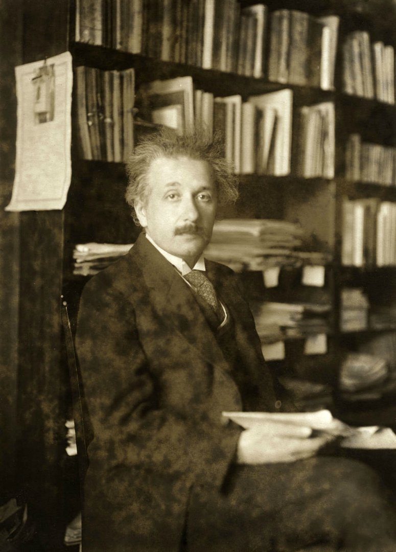 Einstein au travail
