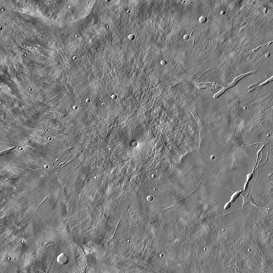Elysium Mons, Mars Odyssey image