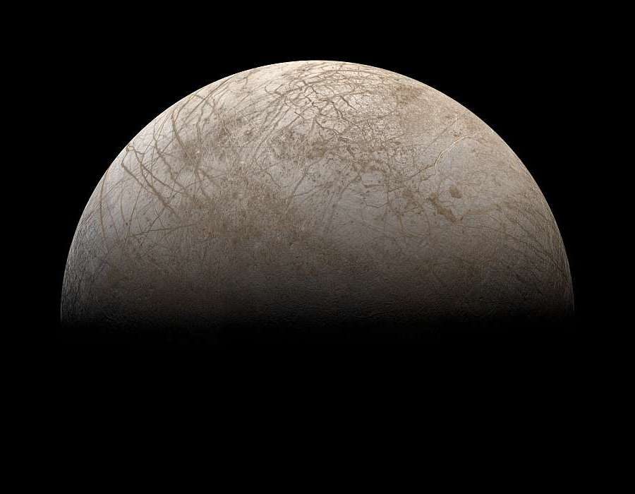 Europa, image Voyager 2