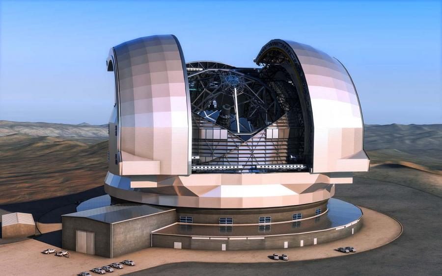 Le très grand télescope européen