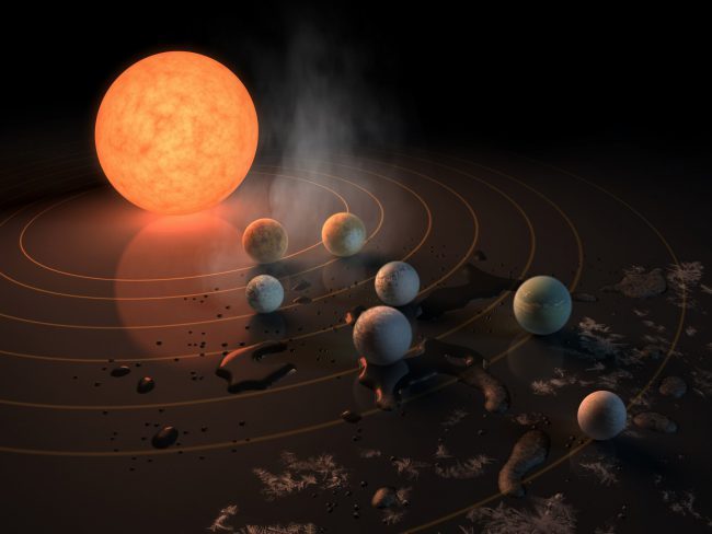 Grâce aux vents stellaires, TRAPPIST-1 peut littéralement souffler l'atmosphère des planètes voisines.