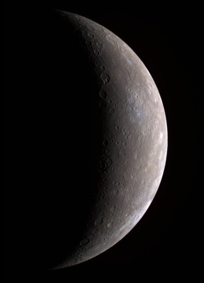 Mercure, image de la sonde MESSENGER