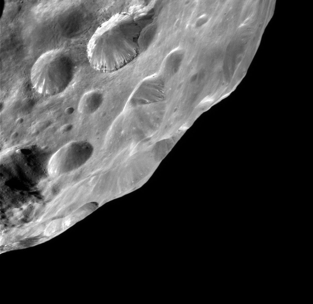 Pheba, image prise par l'AMS Cassini