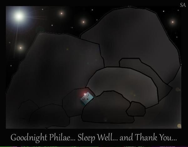Philae se repose