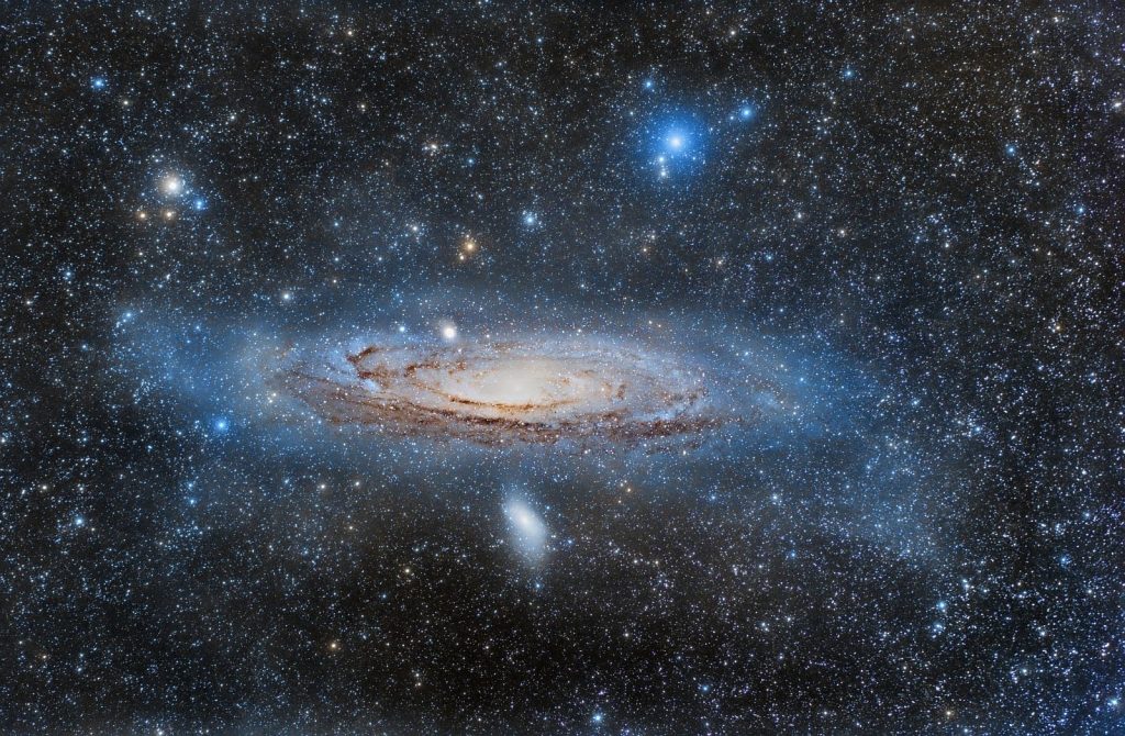 La galaxie d'Andromède ou M31