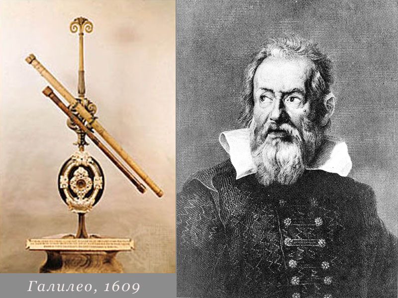 Galileo Galilei et son célèbre télescope