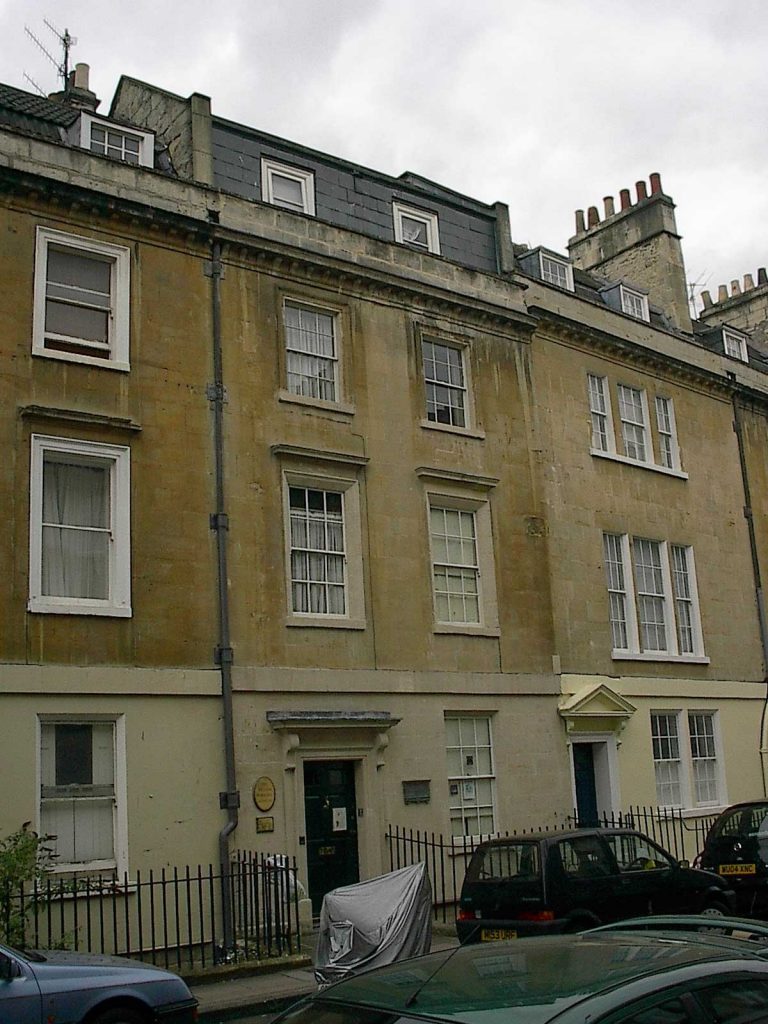 La maison de Bath où William Herschel a vécu