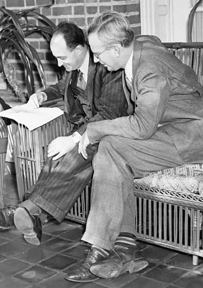 Georgy Gamow et Enrico Fermi