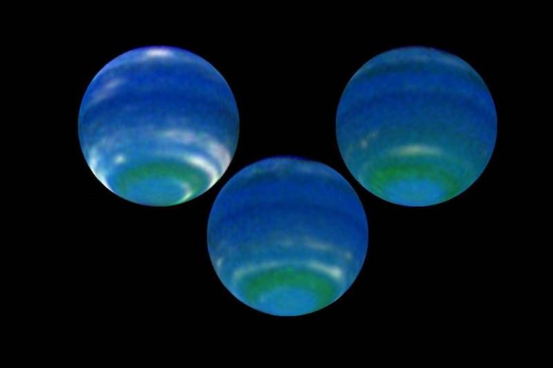 Changements dans l'atmosphère de Neptune