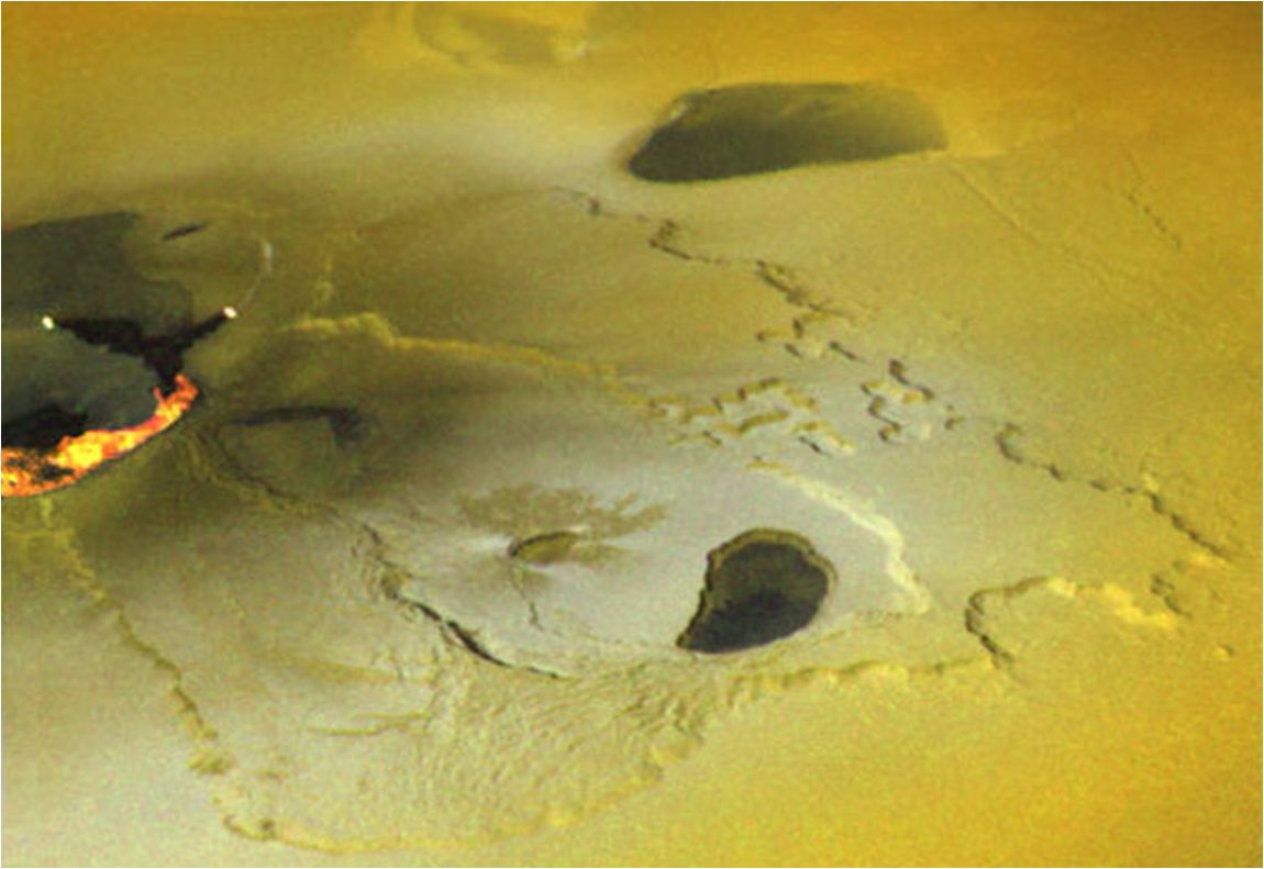 Éruption sur Io