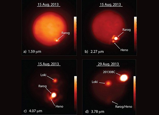 Éruptions sur Io