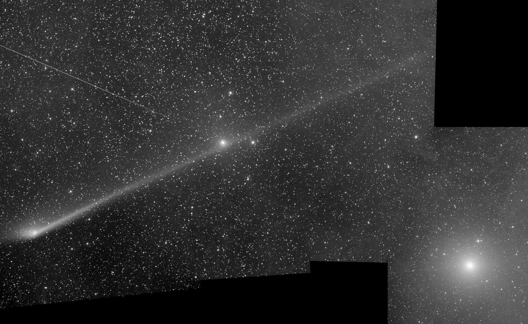 Comète C/2011 L4 Panstarrs et Polaris.