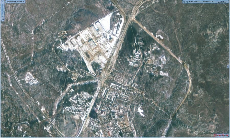 Cosmodrome de Vostochny, image satellite