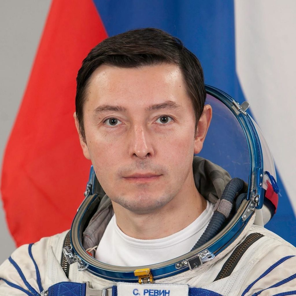 Cosmonaute Revin Sergey Nikolayevich
