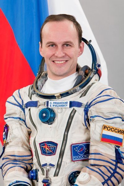 Cosmonaute Sergey Ryazansky