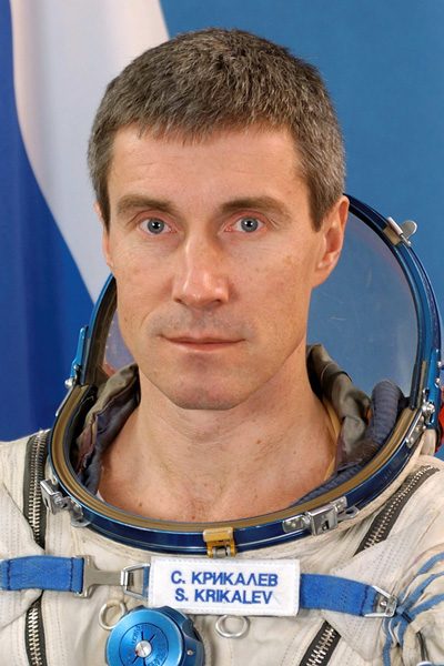 Cosmonaute Sergey Konstantinovich Krikalev