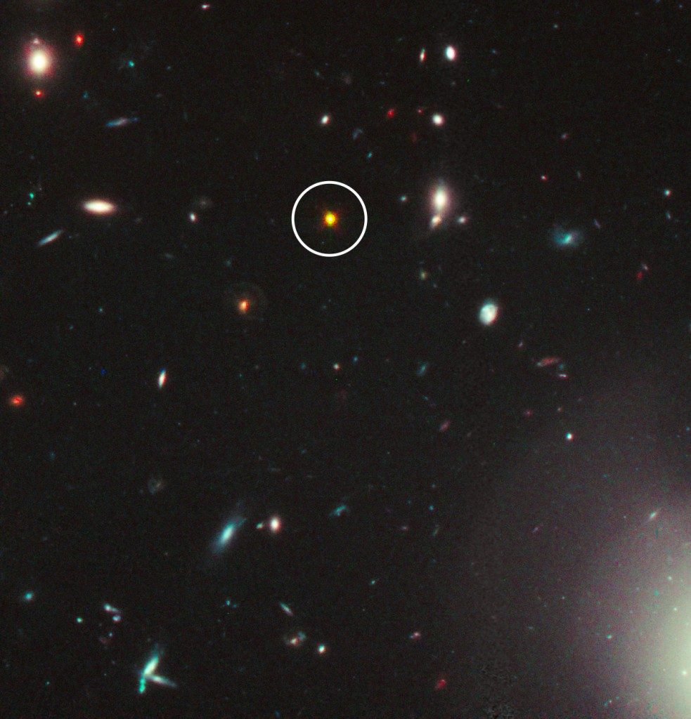 Quasar, image Hubble