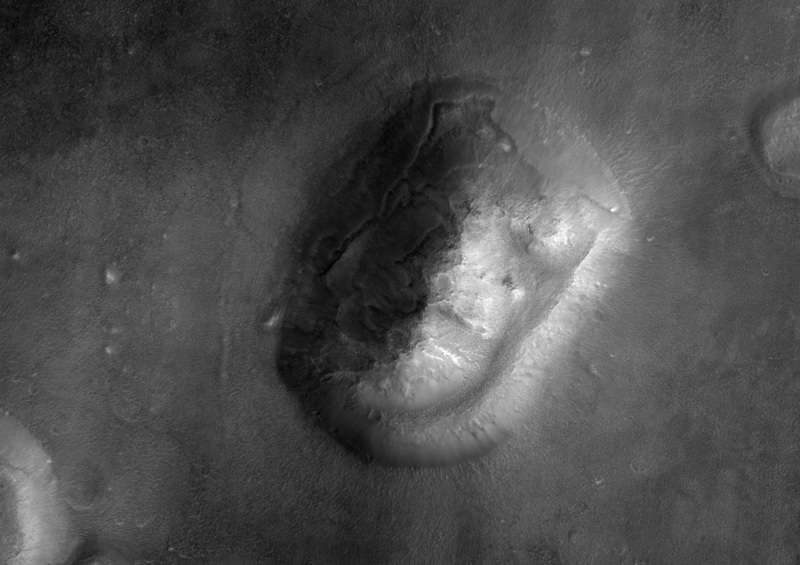 Un visage sur Mars
