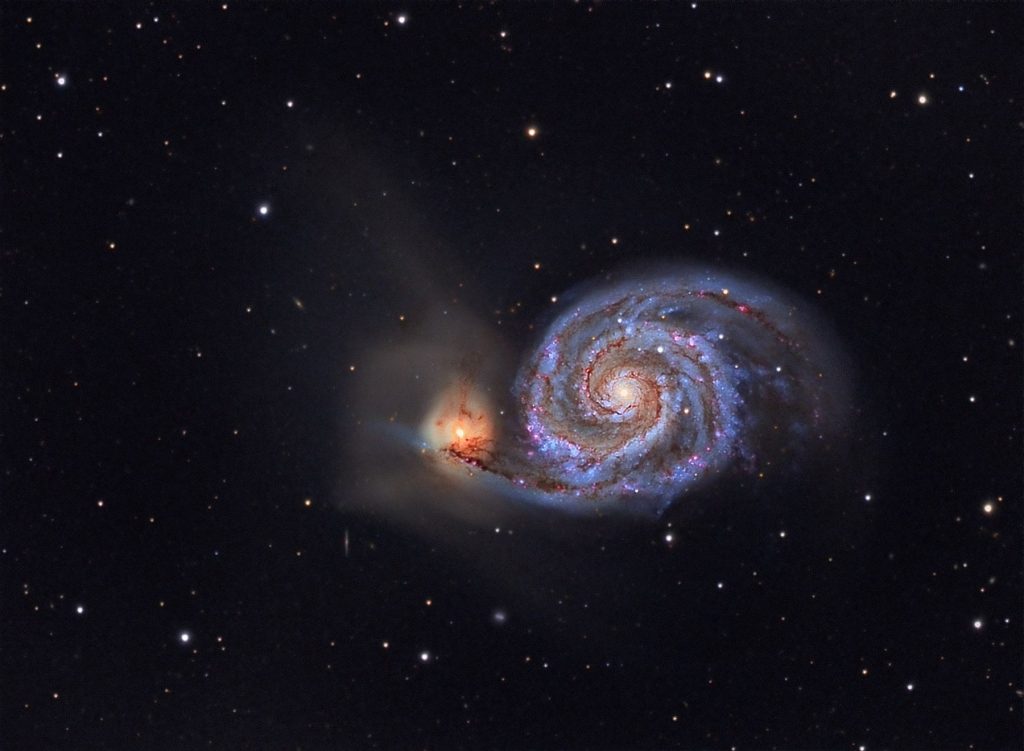 Galaxie tourbillonnaire M51