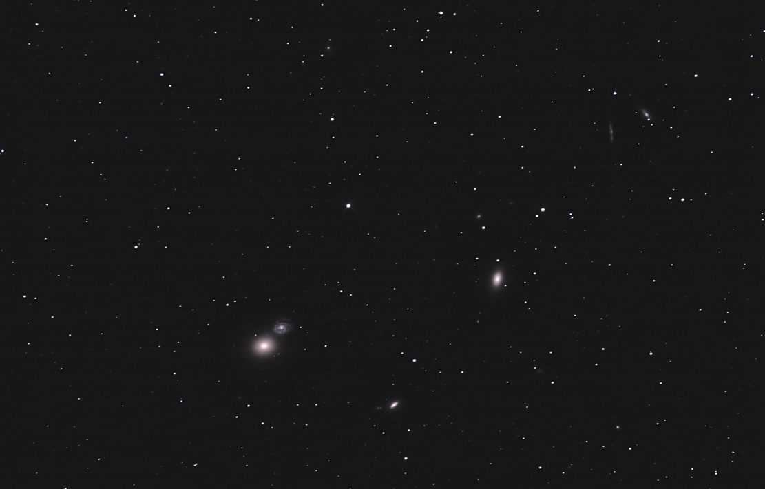 Galaxies M60 et NGC 4647