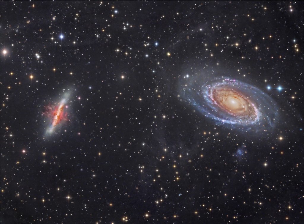 Galaxies M81 et M82