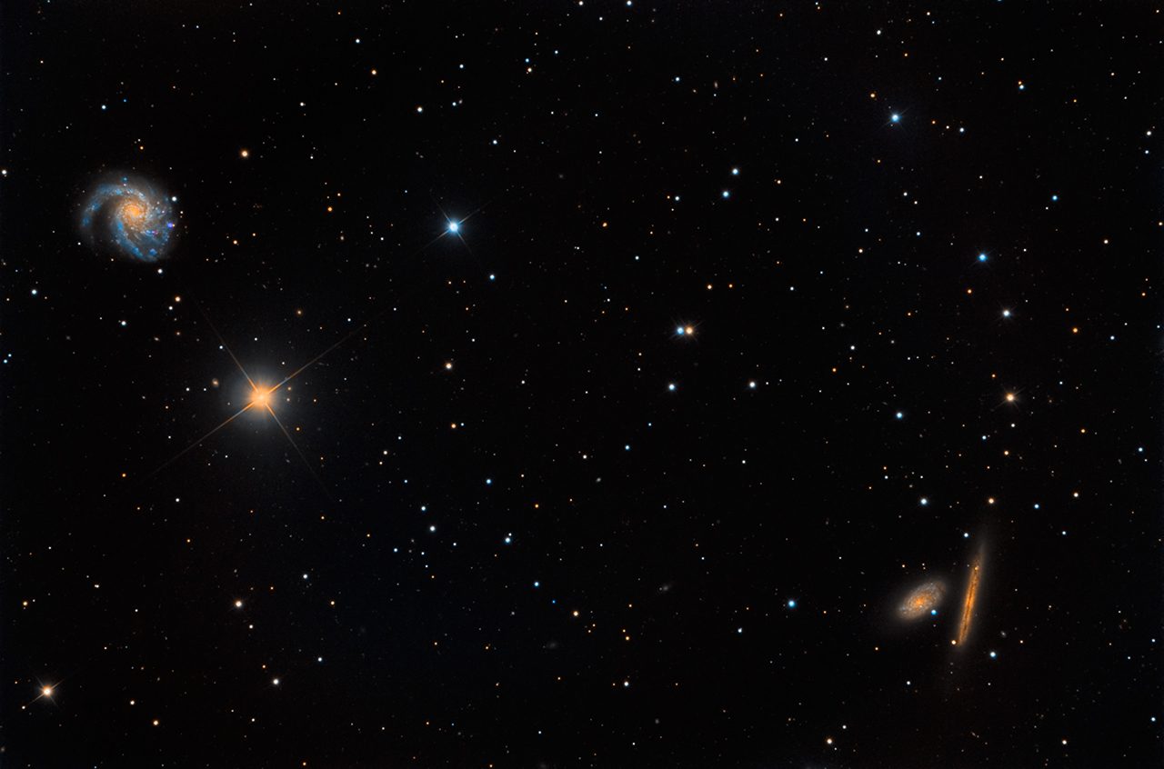 Galaxie Messier 99 et ses voisines