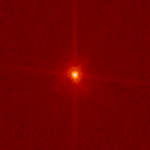 Makemake, vue du télescope Hubble