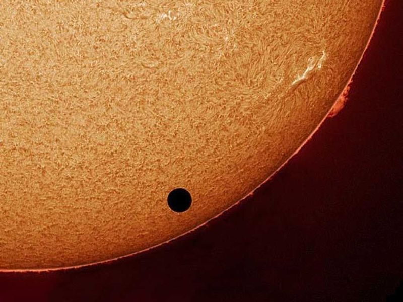 Mercury against the Sun
