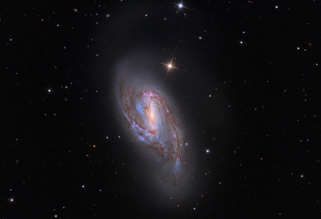 Galaxie spirale M66