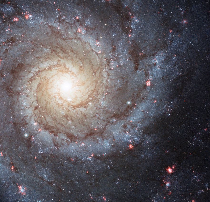 Galaxie M74 (image du télescope Hubble)